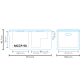 Nevera portátil con compresor MCCP-90 AC/DC Dual Zone