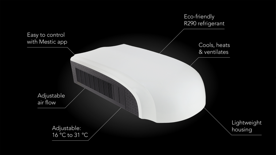 Aire acondicionado de techo RTA-2500L blanco