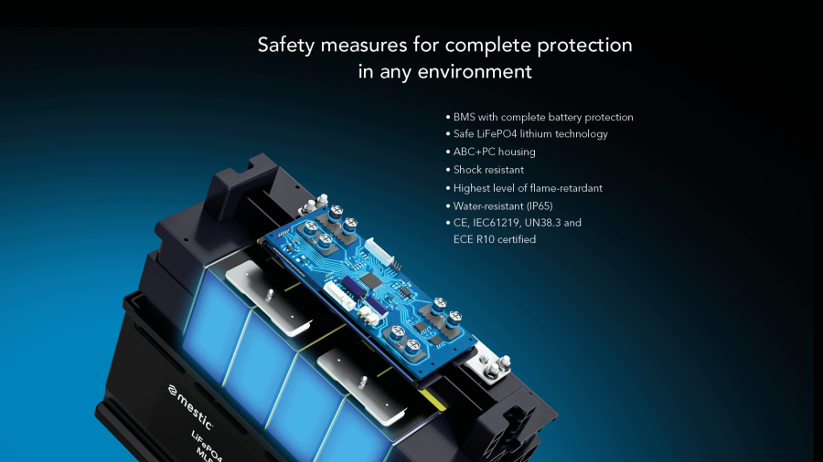 Batería de litio MLBS-100 LN5 smart