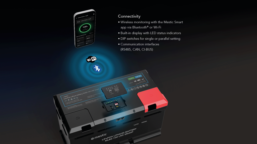 Batería de litio MLBS-100 LN5 smart