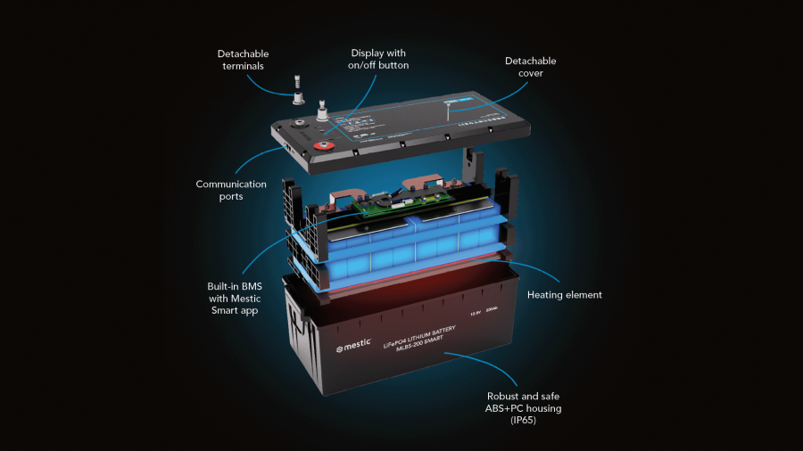 Batería de litio MLBS-200 smart