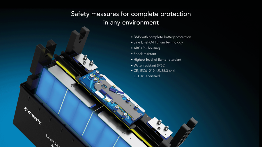 Batería de litio MLBS-200 smart