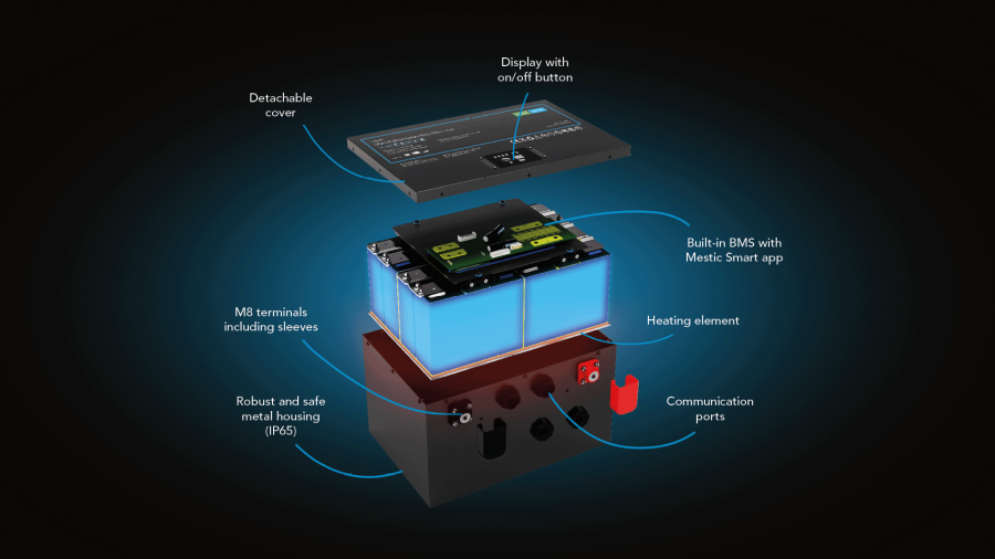 Batería de litio MLBS-200mc smart
