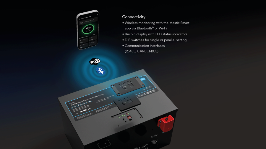 Batería de litio MLBS-200mc smart