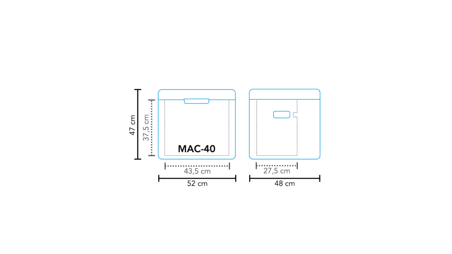 Nevera de absorción MAC-40 AC/DC 30mbar