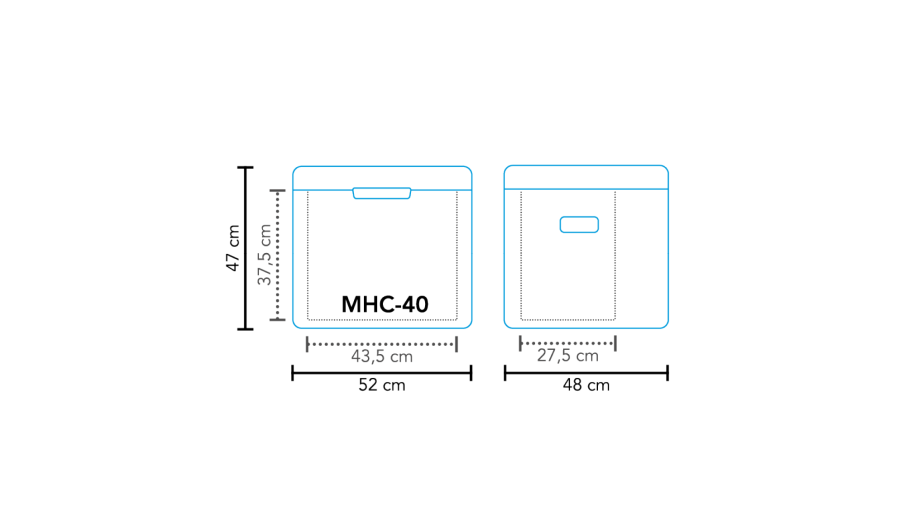 Nevera híbrido MHC-40 AC/DC