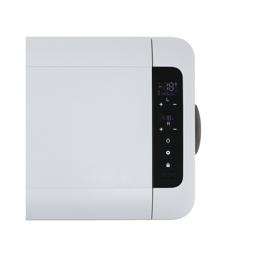 Nevera portátil con compresor MCC-45 AC/DC Dual Zone