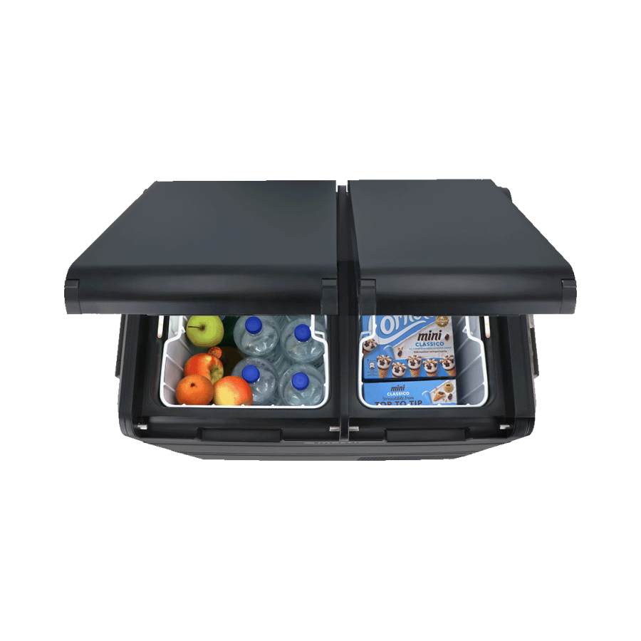 Nevera portátil con compresor MCCM-55 AC/DC Dual Zone